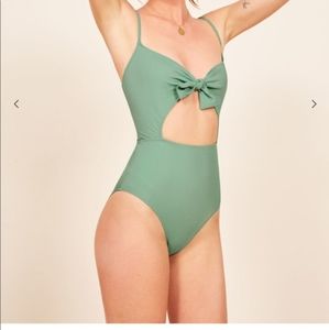 Reformation Tropicana One Piece Swim Suit
